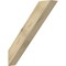 Ekena Millwork 6"W x 32"D x 36"H Traditional Rough Sawn Knee Brace, Douglas Fir BRC06X32X36TRA00RDF - alternate 1